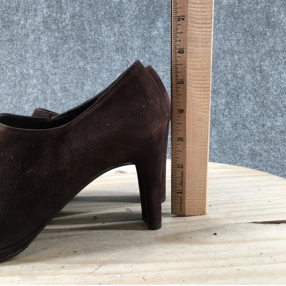 STUART WEITZMAN | Brown Suede Women's Heels Size 9 - Picture 8 of 8